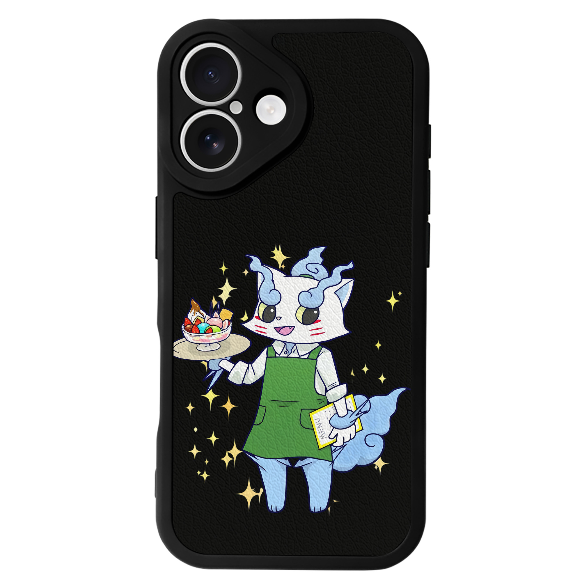 （画像用） 妖怪ウォッチ Yo-kai Watch 【iPhone 16シリーズ対応】シリコンスマホケース（レザー調） 材質：シリコン